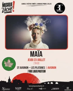 Concert Maïa – 23/07 à 21h30