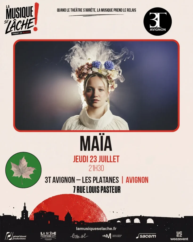 Concert Maia – 23/07 à 21h30